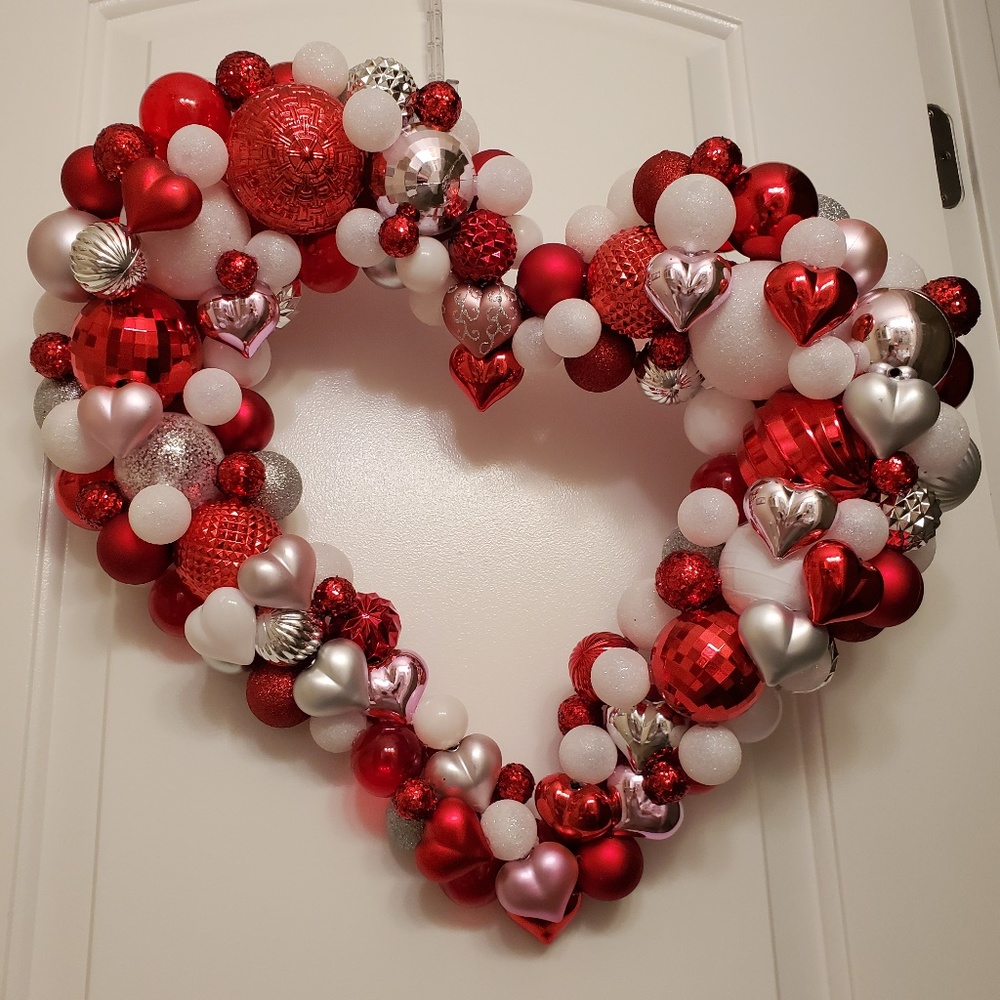 Custom Valentine’s Wreath 20”